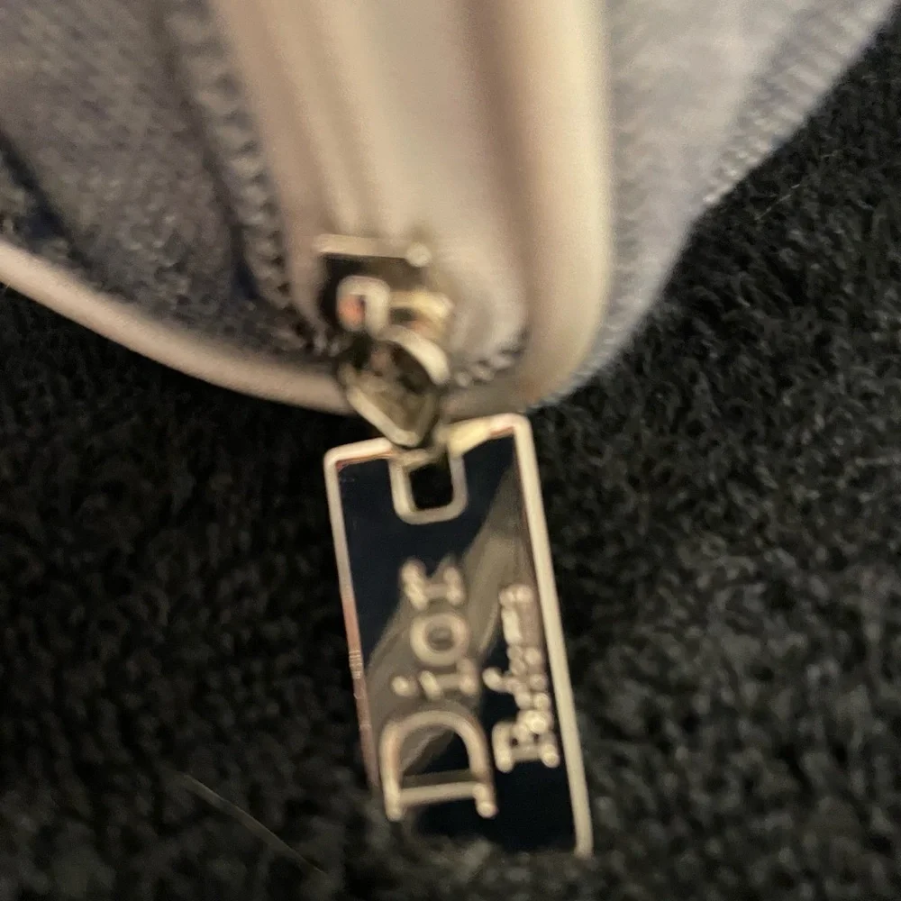 Dior Gray and White Pouch - Picture 2 of 7